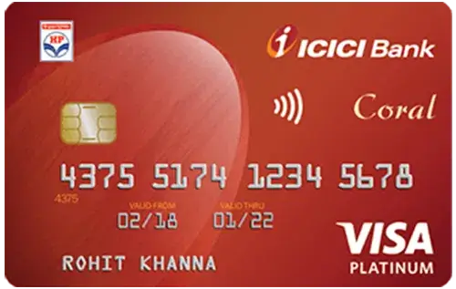 MICICI Bank HPCL Coral Credit Card