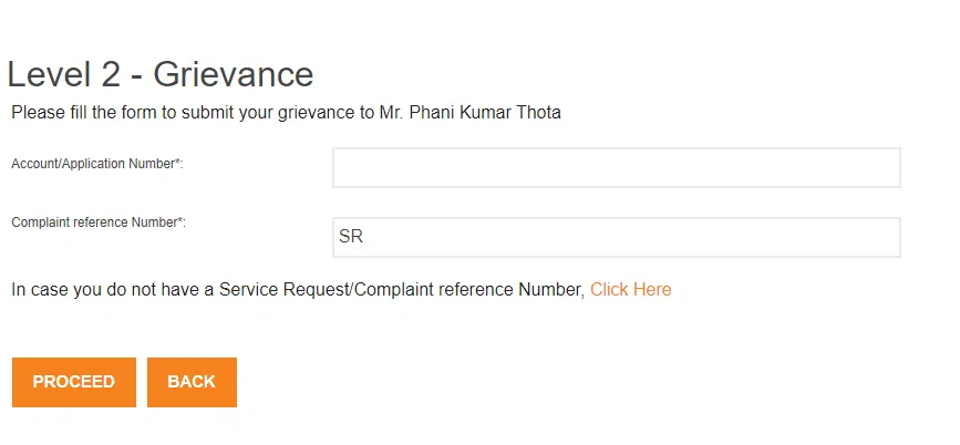 ICICI Bank Customer Grievance Redressal