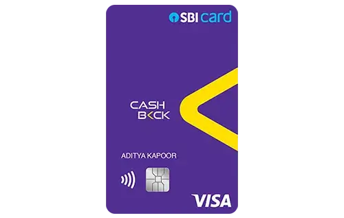 Cashback SBI Credit Card
