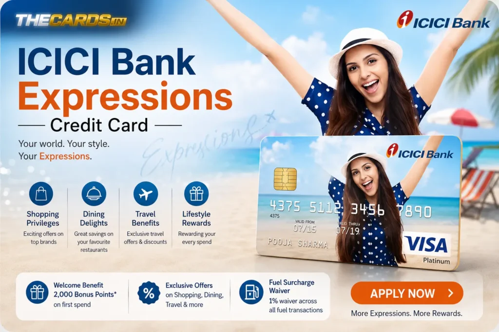 ICICI Bank Expressions Credit Card