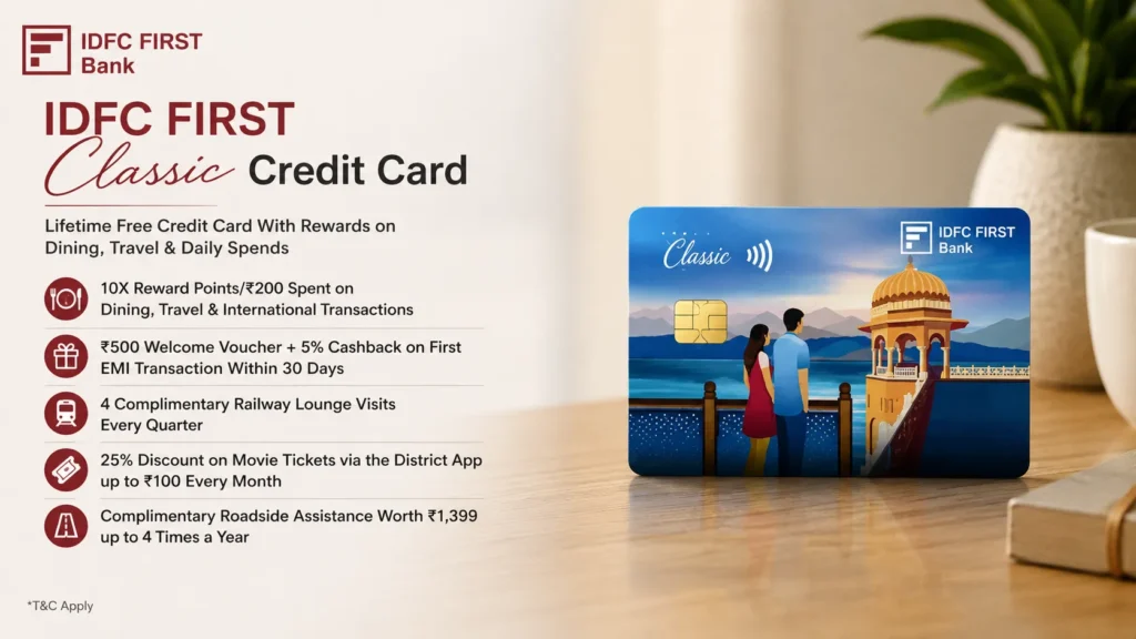 IDFC FIRST Classic Credit Card
